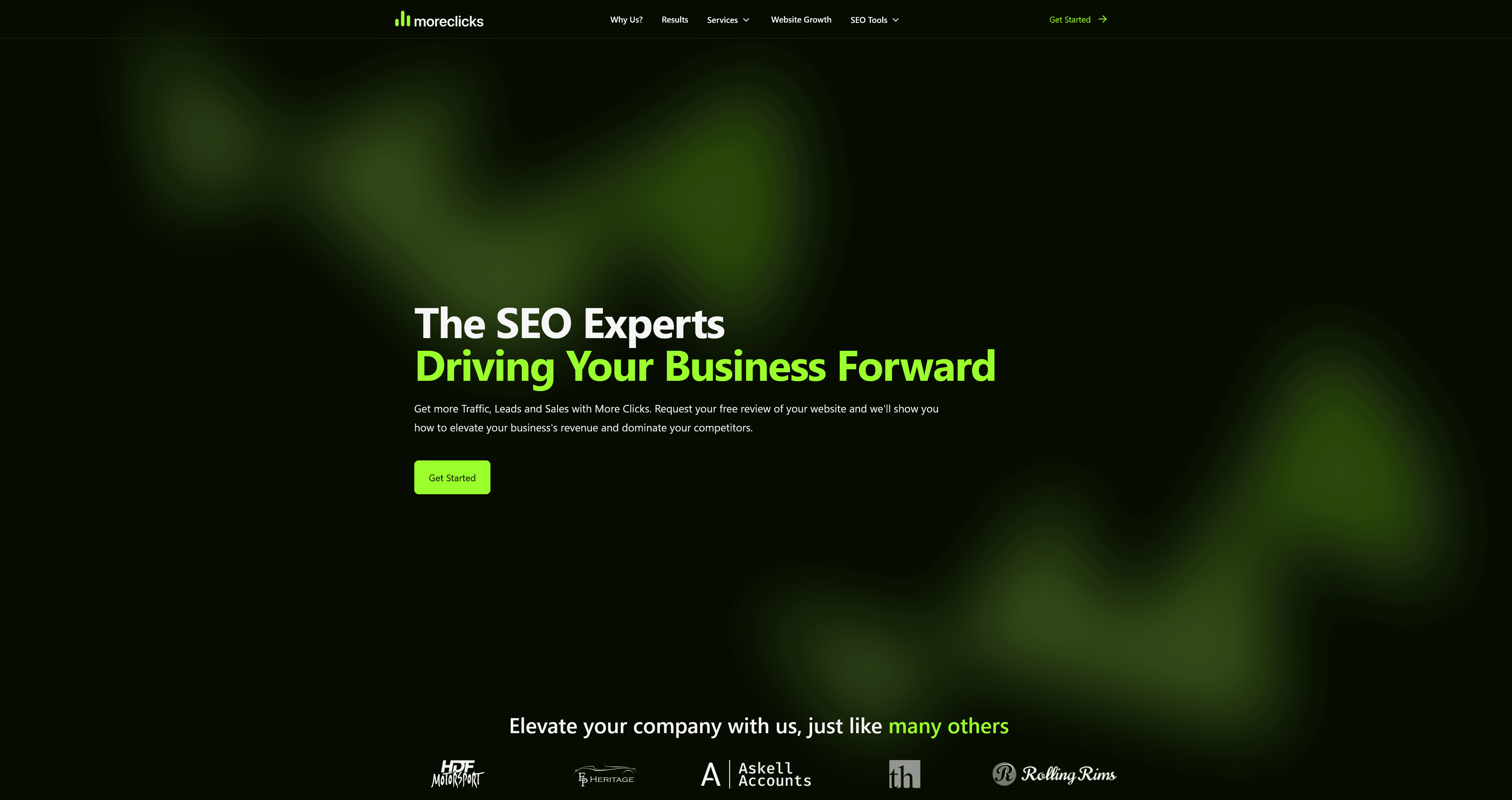 More Clicks Dashboard